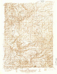 Savery Wyoming Historical topographic map, 1:96000 scale, 30 X 30 Minute, Year 1932