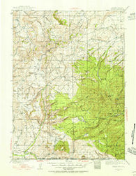 Savery Wyoming Historical topographic map, 1:125000 scale, 30 X 30 Minute, Year 1932