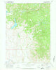 Scab Creek Wyoming Historical topographic map, 1:24000 scale, 7.5 X 7.5 Minute, Year 1968