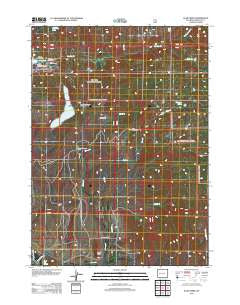 Scab Creek Wyoming Historical topographic map, 1:24000 scale, 7.5 X 7.5 Minute, Year 2012