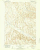Schuster Flats SE Wyoming Historical topographic map, 1:24000 scale, 7.5 X 7.5 Minute, Year 1951