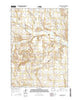 Schuster Flats Wyoming Current topographic map, 1:24000 scale, 7.5 X 7.5 Minute, Year 2015