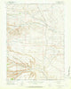 Scrivner Butte Wyoming Historical topographic map, 1:24000 scale, 7.5 X 7.5 Minute, Year 1963