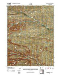 Scrivner Butte Wyoming Historical topographic map, 1:24000 scale, 7.5 X 7.5 Minute, Year 2010