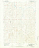 Seaverson Reservoir Wyoming Historical topographic map, 1:24000 scale, 7.5 X 7.5 Minute, Year 1966