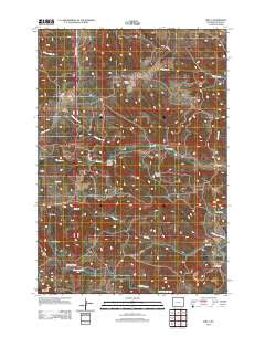 Seely Wyoming Historical topographic map, 1:24000 scale, 7.5 X 7.5 Minute, Year 2012