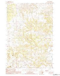 Seely Wyoming Historical topographic map, 1:24000 scale, 7.5 X 7.5 Minute, Year 1984