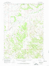 Seely Wyoming Historical topographic map, 1:62500 scale, 15 X 15 Minute, Year 1957