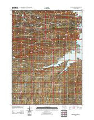 Seminoe Dam SW Wyoming Historical topographic map, 1:24000 scale, 7.5 X 7.5 Minute, Year 2012