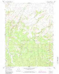 Sharp Hill Wyoming Historical topographic map, 1:24000 scale, 7.5 X 7.5 Minute, Year 1961