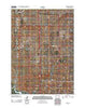 Shawnee Wyoming Historical topographic map, 1:24000 scale, 7.5 X 7.5 Minute, Year 2012