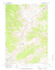 Sheep Mesa Wyoming Historical topographic map, 1:24000 scale, 7.5 X 7.5 Minute, Year 1970