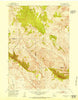 Sheep Ridge Wyoming Historical topographic map, 1:24000 scale, 7.5 X 7.5 Minute, Year 1952