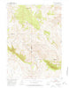Sheep Ridge Wyoming Historical topographic map, 1:24000 scale, 7.5 X 7.5 Minute, Year 1952