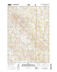 Sheep Canyon Creek East Wyoming Current topographic map, 1:24000 scale, 7.5 X 7.5 Minute, Year 2015