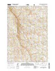 Sheep Canyon Creek West Wyoming Current topographic map, 1:24000 scale, 7.5 X 7.5 Minute, Year 2015