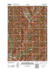 Sheep Mesa Wyoming Historical topographic map, 1:24000 scale, 7.5 X 7.5 Minute, Year 2012