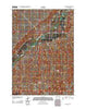 Sheets Flat Wyoming Historical topographic map, 1:24000 scale, 7.5 X 7.5 Minute, Year 2012