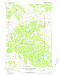 Shell Reservoir Wyoming Historical topographic map, 1:24000 scale, 7.5 X 7.5 Minute, Year 1964