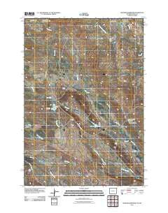 Shepard Reservoir Wyoming Historical topographic map, 1:24000 scale, 7.5 X 7.5 Minute, Year 2011
