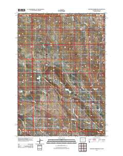 Shepard Reservoir Wyoming Historical topographic map, 1:24000 scale, 7.5 X 7.5 Minute, Year 2012