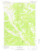 Sheridan Pass Wyoming Historical topographic map, 1:24000 scale, 7.5 X 7.5 Minute, Year 1965