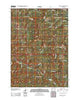 Sheridan Pass Wyoming Historical topographic map, 1:24000 scale, 7.5 X 7.5 Minute, Year 2012