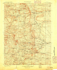 Sherman Wyoming Historical topographic map, 1:125000 scale, 30 X 30 Minute, Year 1905