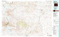 Shirley Basin Wyoming Historical topographic map, 1:100000 scale, 30 X 60 Minute, Year 1981