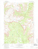 Shoshone Pass Wyoming Historical topographic map, 1:24000 scale, 7.5 X 7.5 Minute, Year 1956