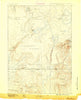 Shoshone Wyoming Historical topographic map, 1:125000 scale, 30 X 30 Minute, Year 1886