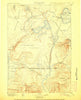 Shoshone Wyoming Historical topographic map, 1:125000 scale, 30 X 30 Minute, Year 1908