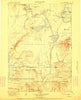 Shoshone Wyoming Historical topographic map, 1:125000 scale, 30 X 30 Minute, Year 1911