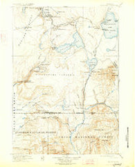 Shoshone Wyoming Historical topographic map, 1:125000 scale, 30 X 30 Minute, Year 1911