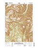 Shoshone Pass Wyoming Current topographic map, 1:24000 scale, 7.5 X 7.5 Minute, Year 2015