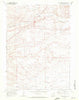 Shute Creek Lake Wyoming Historical topographic map, 1:24000 scale, 7.5 X 7.5 Minute, Year 1969