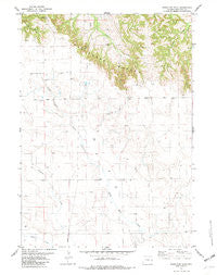 Signature Rock Wyoming Historical topographic map, 1:24000 scale, 7.5 X 7.5 Minute, Year 1981