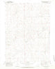 Simpson Draw NW Wyoming Historical topographic map, 1:24000 scale, 7.5 X 7.5 Minute, Year 1970