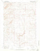 Simpson Gulch SW Wyoming Historical topographic map, 1:24000 scale, 7.5 X 7.5 Minute, Year 1968