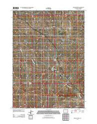 Simpson Draw Wyoming Historical topographic map, 1:24000 scale, 7.5 X 7.5 Minute, Year 2012