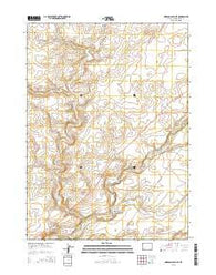 Simpson Gulch SE Wyoming Current topographic map, 1:24000 scale, 7.5 X 7.5 Minute, Year 2015