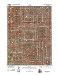 Simpson Gulch SW Wyoming Historical topographic map, 1:24000 scale, 7.5 X 7.5 Minute, Year 2012