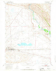Sinclair Wyoming Historical topographic map, 1:24000 scale, 7.5 X 7.5 Minute, Year 1953