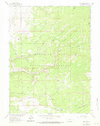 Singer Peak Wyoming Historical topographic map, 1:24000 scale, 7.5 X 7.5 Minute, Year 1961