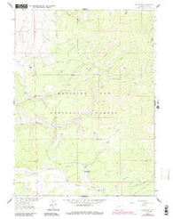 Singer Peak Wyoming Historical topographic map, 1:24000 scale, 7.5 X 7.5 Minute, Year 1961