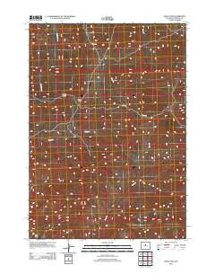 Sioux Pass Wyoming Historical topographic map, 1:24000 scale, 7.5 X 7.5 Minute, Year 2012