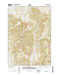 Skull Creek Wyoming Current topographic map, 1:24000 scale, 7.5 X 7.5 Minute, Year 2015