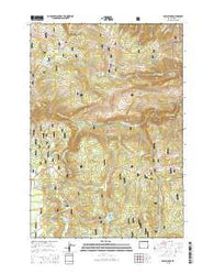 Skull Ridge Wyoming Current topographic map, 1:24000 scale, 7.5 X 7.5 Minute, Year 2015
