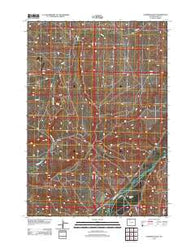 Sleepers Ranch Wyoming Historical topographic map, 1:24000 scale, 7.5 X 7.5 Minute, Year 2012