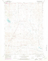 Smith Flats Wyoming Historical topographic map, 1:24000 scale, 7.5 X 7.5 Minute, Year 1968